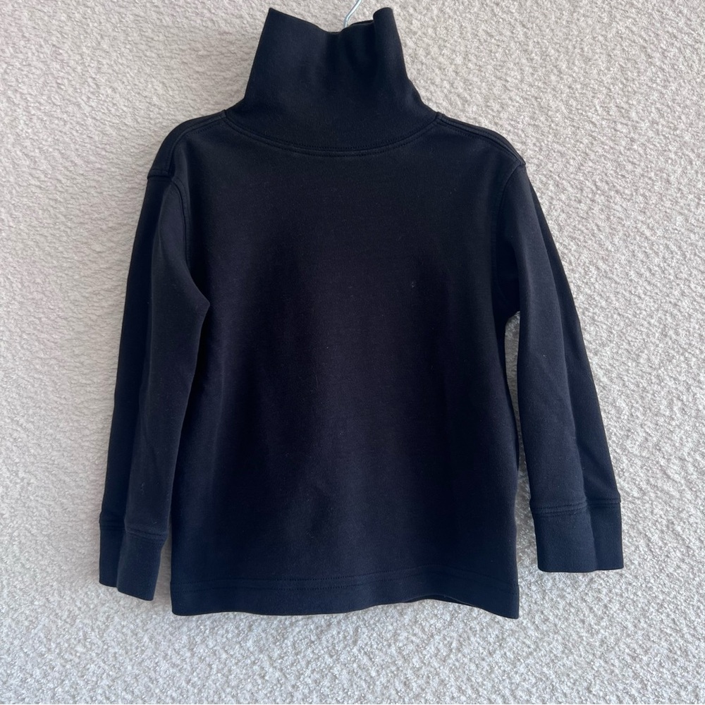 Hanna Andersson Kids Black Turtleneck Organic Cotton Size‎ 3T